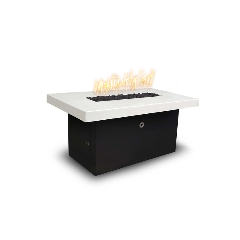 The Outdoor Plus - Alberta Fire Pit - Black &amp; White Collection