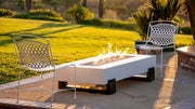 The Outdoor Plus Baja Fire Pit – Black &amp; White Collection – Powder Coat
