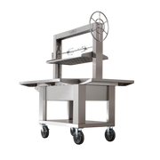BRASA II - Videl BBQ - Santa Maria Style Grill - Srainless Steel Finish
