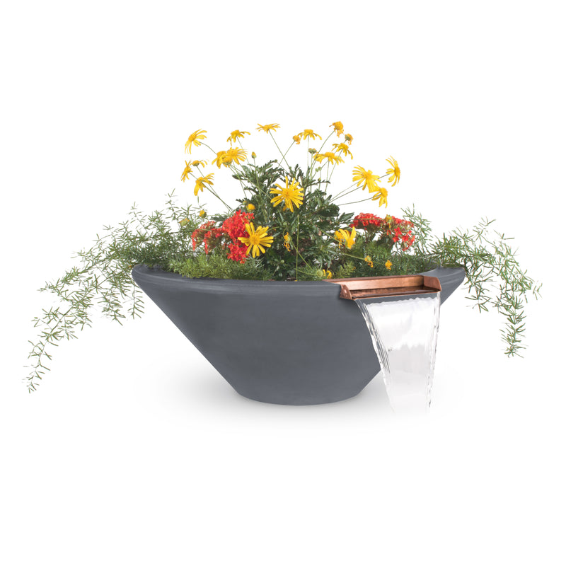 The Outdoor Plus Cazo GFRC Concrete Planter & Water Bowl