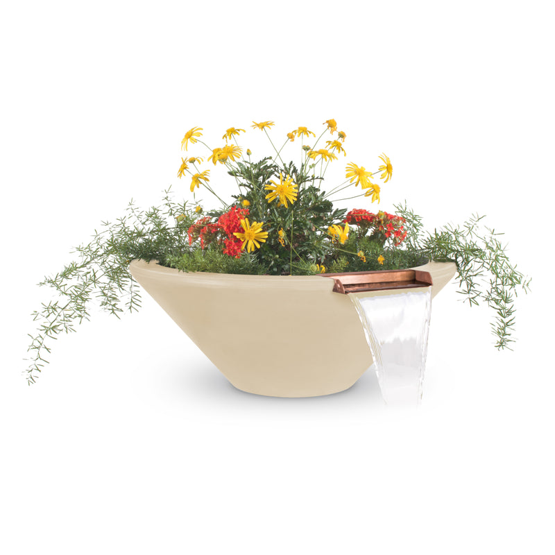 The Outdoor Plus Cazo GFRC Concrete Planter & Water Bowl