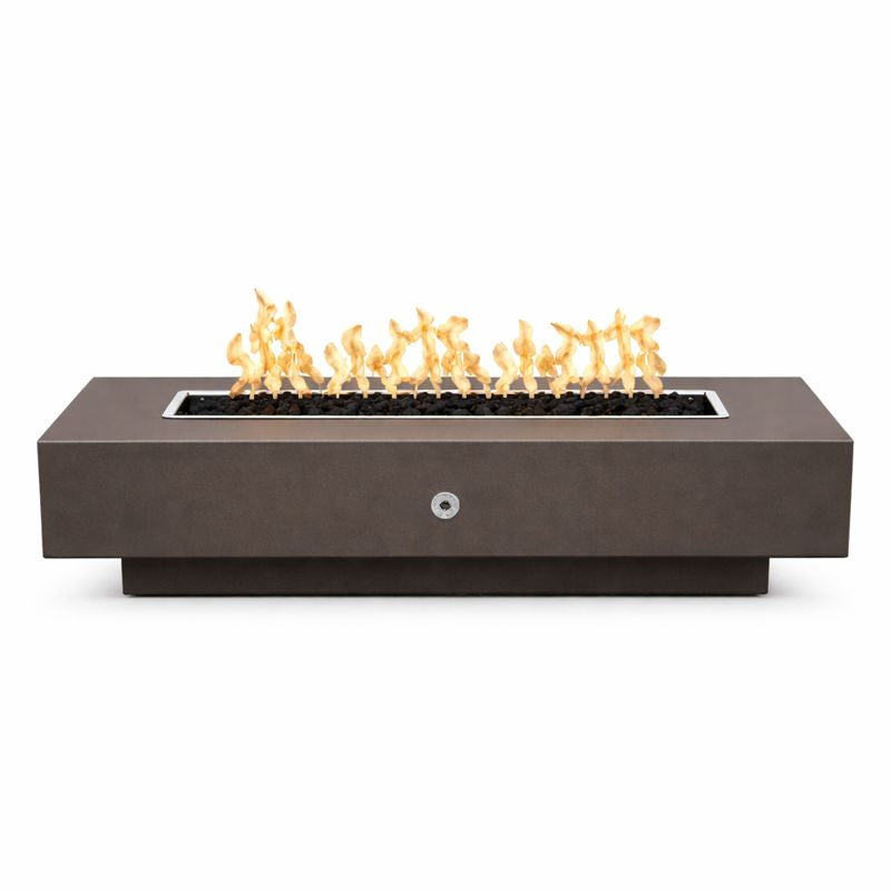The Outdoor Plus 72" Rectangular Coronado Fire Pit - Powder Coated Metal