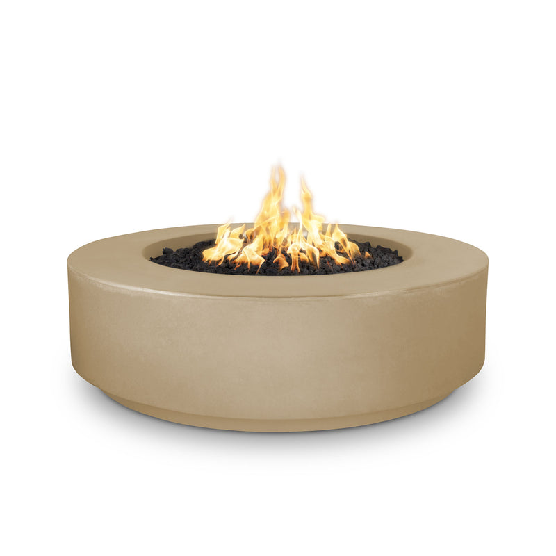 The Outdoor Plus 42" Florence Concrete Fire Pit - 12" Tall