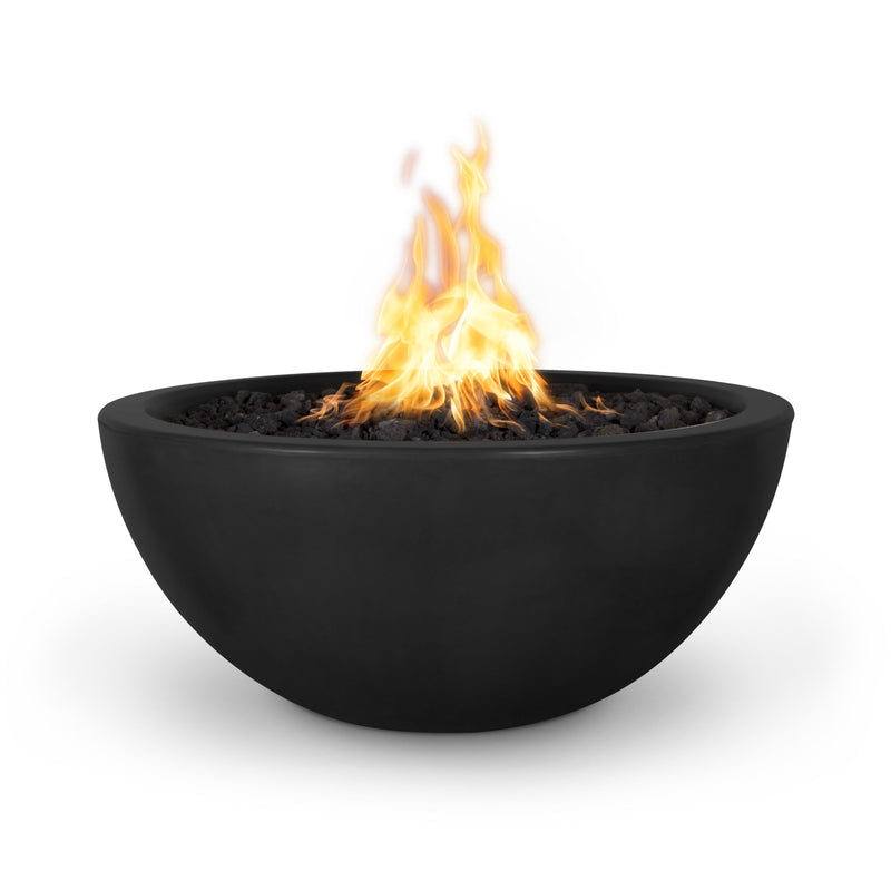 The Outdoor Plus 30" Luna Fire Pit - GFRC Concrete