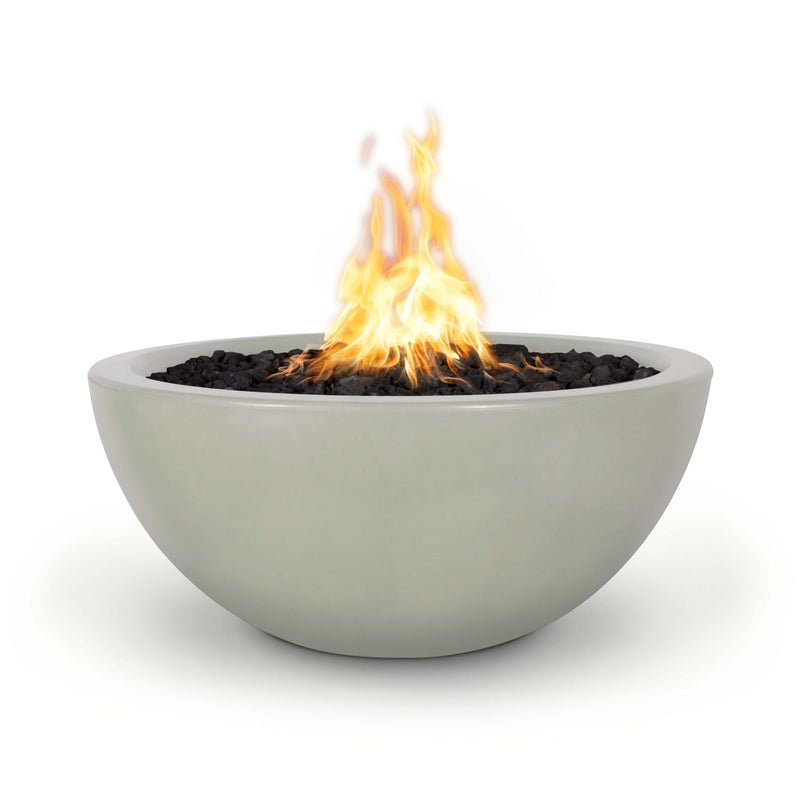 The Outdoor Plus 30" Luna Fire Pit - GFRC Concrete