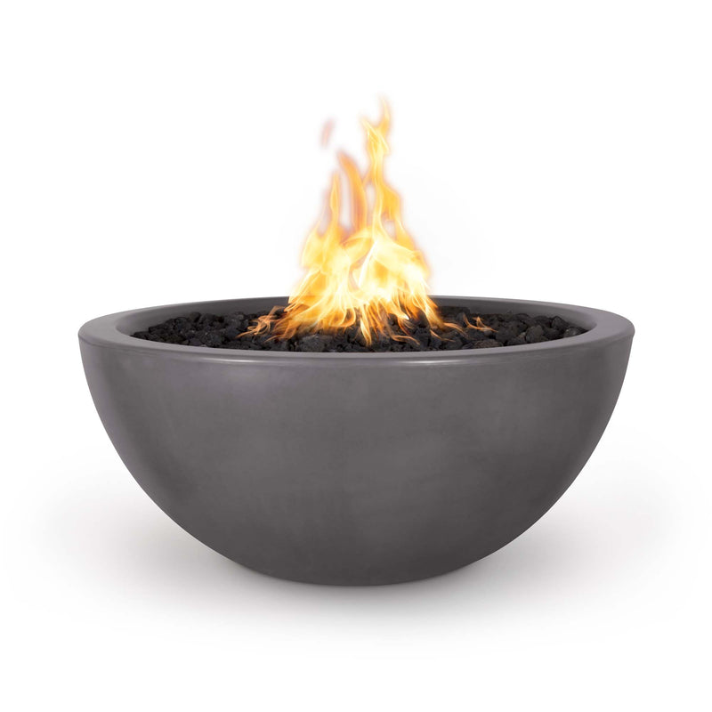 The Outdoor Plus 30" Luna Fire Pit - GFRC Concrete