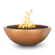 The Outdoor Plus Sedona Concrete Fire Pit - Narrow Ledge