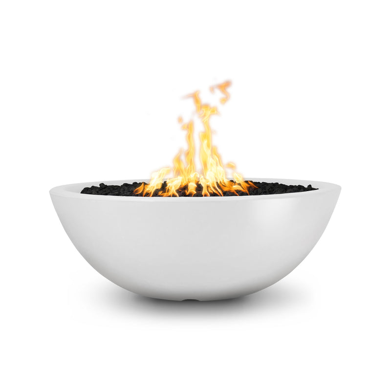 The Outdoor Plus Sedona Concrete Fire Pit - Narrow Ledge
