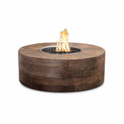 The Outdoor Plus Sequoia Wood Grain Fire Pit