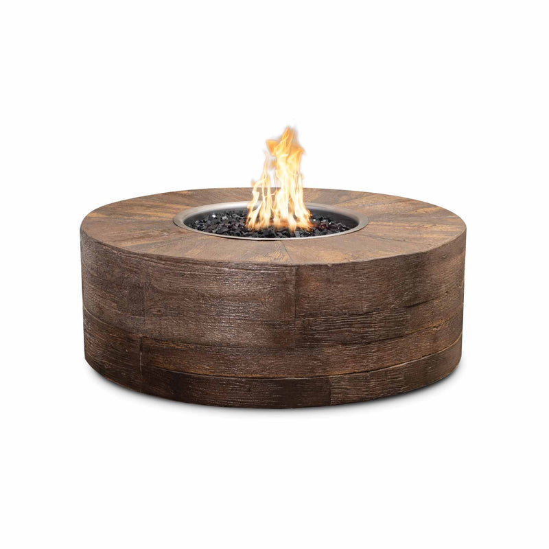 The Outdoor Plus Sequoia Wood Grain Fire Pit