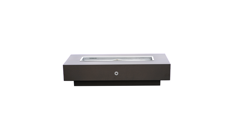 The Outdoor Plus 48" Rectangular Coronado Fire Pit - Powder Coated Metal