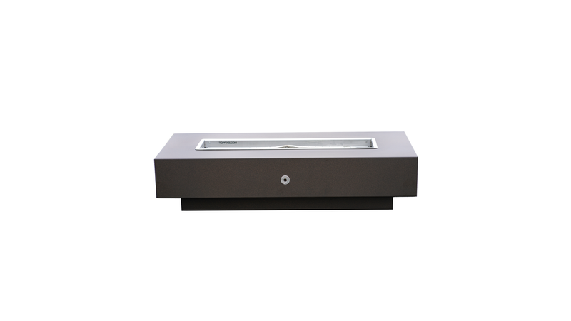 The Outdoor Plus 96" Rectangular Coronado Fire Pit - Powder Coated Metal