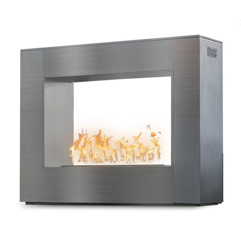 The Outdoor Plus Williams Fireplace - Stainless Steel